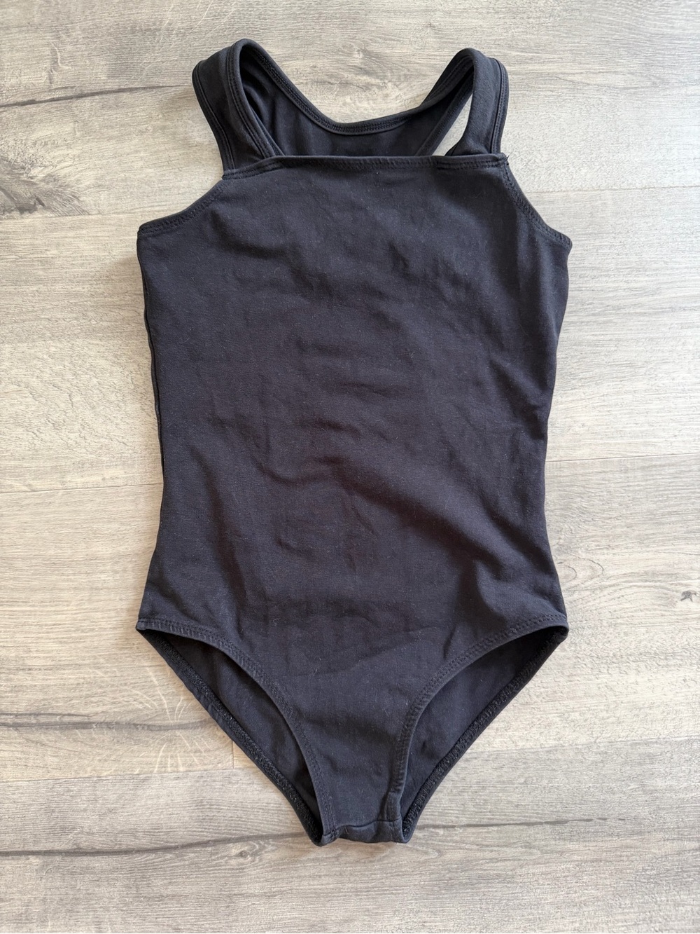 Girls Black Ballet Leo